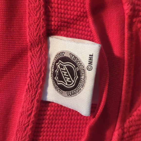 Vintage style Detroit Redwings hockey shirt (Large) - Picture 4 of 8